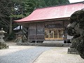 茅部神社と大鳥居