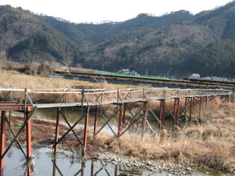 流れ橋・潜水橋