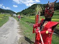 吉備中央町　案山子祭り